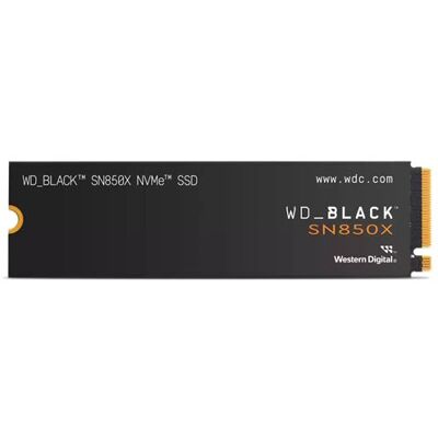 WD_BLACK SN850X WDS800T2X0E - SSD - gecodeerd - 8 TB - intern - M.2 2280 - PCIe 4.0 x4 (NVMe) - TCG Opal Encryption 2.01 WD_BLACK SN850X WDS800T2X0E - SSD - gecodeerd - 8 TB - intern - M.2 2280 - PCIe 4.0 x4 (NVMe) - TCG Opal Encryption 2.01