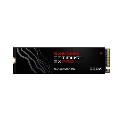 SanDisk Optimus GX PRO 850X - SSD - gecodeerd - 1 TB - intern - M.2 2280 S3-M - PCIe 4.0 x4 (NVMe) - TCG Opal Encryption 2.01 SanDisk Optimus GX PRO 850X - SSD - gecodeerd - 1 TB - intern - M.2 2280 S3-M - PCIe 4.0 x4 (NVMe) - TCG Opal Encryption 2.01