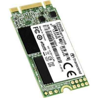 Transcend MTS430S - SSD - 256 GB - intern - M.2 2242 - SATA 6Gb/s - voor Intel Next Unit of Computing 12 Transcend MTS430S - SSD - 256 GB - intern - M.2 2242 - SATA 6Gb/s - voor Intel Next Unit of Computing 12