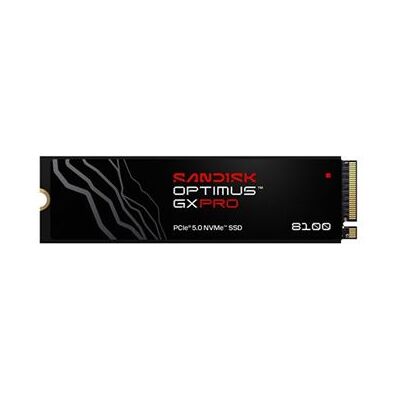 SanDisk Optimus GX PRO 8100 - SSD - gecodeerd - 1 TB - intern - M.2 2280 S3-M - PCI Express 5.0 x4 (NVMe) - TCG Opal Encryption 2.02 SanDisk Optimus GX PRO 8100 - SSD - gecodeerd - 1 TB - intern - M.2 2280 S3-M - PCI Express 5.0 x4 (NVMe) - TCG Opal Encryption 2.02