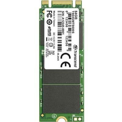 Transcend MTS600S - SSD - 64 GB - intern - M.2 2260 - SATA 6Gb/s Transcend MTS600S - SSD - 64 GB - intern - M.2 2260 - SATA 6Gb/s