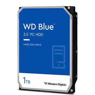 WD Blue WD10EARZ - Vaste schijf - 1 TB - intern - 3.5" - SATA - 5400 tpm -buffer: 64 MB WD Blue WD10EARZ - Vaste schijf - 1 TB - intern - 3.5" - SATA - 5400 tpm -buffer: 64 MB