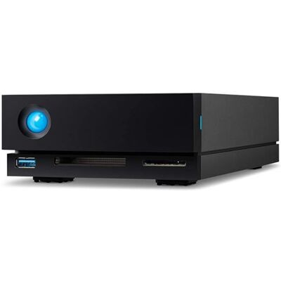 LaCie 1big Dock STHS10000800 - Hard drive array - 10 TB - 1 bays (SATA-600) - HDD 10 TB x 1 - Thunderbolt 3, USB 3.1 (extern) - met 5 jaar gegevensherstelabonnement LaCie 1big Dock STHS10000800 - Hard drive array - 10 TB - 1 bays (SATA-600) - HDD 10 TB x 1 - Thunderbolt 3, USB 3.1 (extern) - met 5 jaar gegevensherstelabonnement