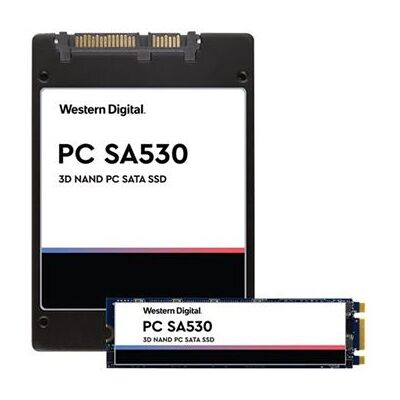 WD PC SA530 - SSD - 1 TB - intern - 2.5" - SATA 6Gb/s WD PC SA530 - SSD - 1 TB - intern - 2.5" - SATA 6Gb/s