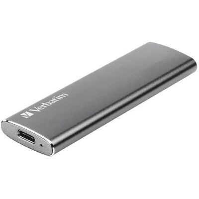 Verbatim Vx500 - SSD - 240 GB - extern (draagbaar) - USB 3.1 Gen 2 (USB-C aansluiting) - spacegrijs Verbatim Vx500 - SSD - 240 GB - extern (draagbaar) - USB 3.1 Gen 2 (USB-C aansluiting) - spacegrijs