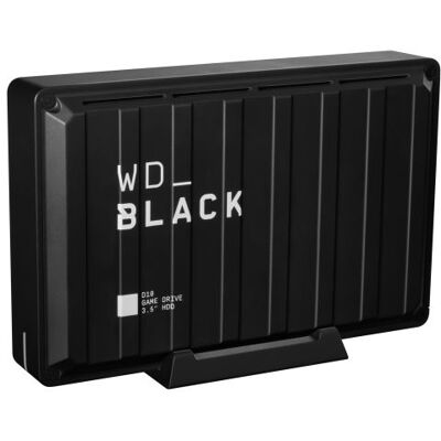 Western Digital WD_BLACK D10 Game Drive WDBA3P0080HBK - Vaste schijf - 8 TB - extern (draagbaar) - USB 3.2 Gen 1 - 7200 tpm - zwart Western Digital WD_BLACK D10 Game Drive WDBA3P0080HBK - Vaste schijf - 8 TB - extern (draagbaar) - USB 3.2 Gen 1 - 7200 tpm - zwart