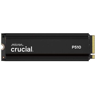 Crucial P510 - SSD - 1 TB - intern - M.2 2280 - PCI Express 5.0 x4 (NVMe) - geïntegreerde warmteafvoer Crucial P510 - SSD - 1 TB - intern - M.2 2280 - PCI Express 5.0 x4 (NVMe) - geïntegreerde warmteafvoer