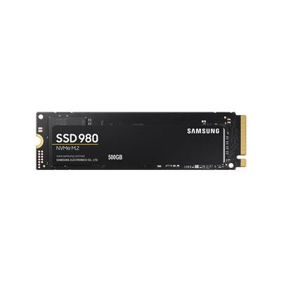 Interne SSD Samsung 980 MZ-V8V500BW NVMe M.2 PCIe 3.0 500 GB Zwart Interne SSD Samsung 980 MZ-V8V500BW NVMe M.2 PCIe 3.0 500 GB Zwart