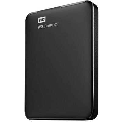 Externe harde schijf Western Digital Elements 4 TB Zwart Externe harde schijf Western Digital Elements 4 TB Zwart