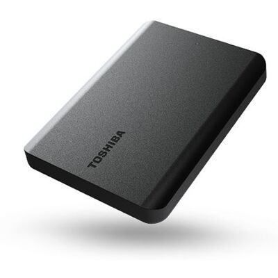 Toshiba Canvio Basics - Vaste schijf - 1 TB - extern (draagbaar) - 2.5" - USB 3.2 Gen 1 / USB 2.0 - matzwart Toshiba Canvio Basics - Vaste schijf - 1 TB - extern (draagbaar) - 2.5" - USB 3.2 Gen 1 / USB 2.0 - matzwart