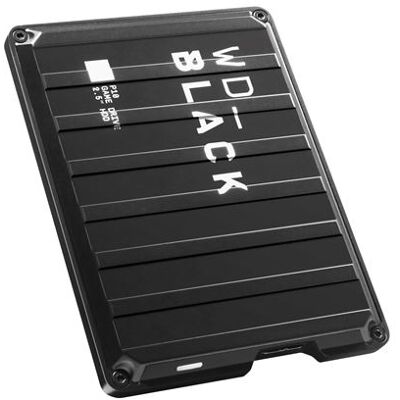 Western Digital WD_BLACK P10 Game Drive WDBA2W0020BBK-WES1 - Vaste schijf - 2 TB - extern (draagbaar) - 2.5" - USB 3.2 Gen 1 - zwart Western Digital WD_BLACK P10 Game Drive WDBA2W0020BBK-WES1 - Vaste schijf - 2 TB - extern (draagbaar) - 2.5" - USB 3.2 Gen 1 - zwart