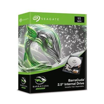 Seagate Guardian BarraCuda ST1000LM048 - Vaste schijf - 1 TB - intern - 2.5" - SATA 6Gb/s - 5400 tpm -buffer: 128 MB Seagate Guardian BarraCuda ST1000LM048 - Vaste schijf - 1 TB - intern - 2.5" - SATA 6Gb/s - 5400 tpm -buffer: 128 MB
