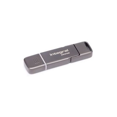 Integral SlimXpress Dual - SSD - 256 GB - extern (draagbaar) - USB 3.2 Gen 2x1 (USB-C aansluiting) - donker brons Integral SlimXpress Dual - SSD - 256 GB - extern (draagbaar) - USB 3.2 Gen 2x1 (USB-C aansluiting) - donker brons