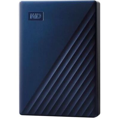 Western Digital WD My Passport for Mac WDBK6C0060BBL - Vaste schijf - gecodeerd - 6 TB - extern (draagbaar) - USB 3.2 Gen 1 - 256-bits AES - blauw Western Digital WD My Passport for Mac WDBK6C0060BBL - Vaste schijf - gecodeerd - 6 TB - extern (draagbaar) - USB 3.2 Gen 1 - 256-bits AES - blauw