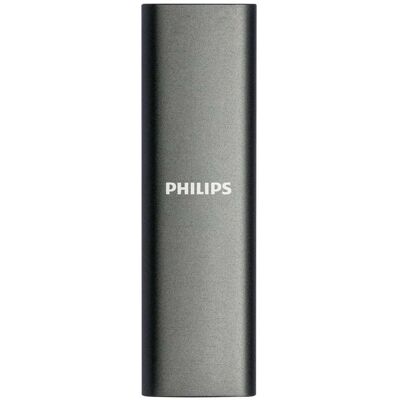 Philips Externe SSD harde schijf 500 GB Antraciet Philips Externe SSD harde schijf 500 GB Antraciet