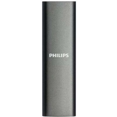 Philips Externe SSD harde schijf 2 TB Space Grey Philips Externe SSD harde schijf 2 TB Space Grey