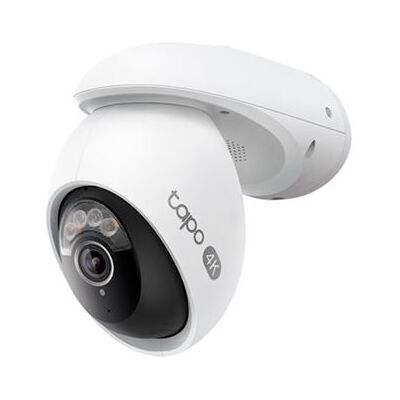 TP-Link Tapo TC46 V1 - Netwerkbewakingscamera - pan / tilt - openlucht - stofbestendig / waterbestendig - kleur (Dag en nacht) - 8 MP - 3840 x 2160 - 4K - vastgesteld brandpunt - audio - draadloos - Wi-Fi - 802.11ax, Ethernet 10Base-T/100Base-T - H.264 - TP-Link Tapo TC46 V1 - Netwerkbewakingscamera - pan / tilt - openlucht - stofbestendig / waterbestendig - kleur (Dag en nacht) - 8 MP - 3840 x 2160 - 4K - vastgesteld brandpunt - audio - draadloos - Wi-Fi - 802.11ax, Ethernet 10Base-T/100Base-T - H.264 -