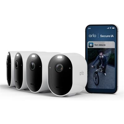 Arlo Pro 6 - 2025 Edition - netwerkbewakingscamera - openlucht, binnen - weerbestendig - kleur (Dag en nacht) - audio - draadloos - Wi-Fi Arlo Pro 6 - 2025 Edition - netwerkbewakingscamera - openlucht, binnen - weerbestendig - kleur (Dag en nacht) - audio - draadloos - Wi-Fi