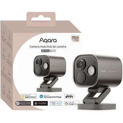 Aqara Connected beveiligingscamera Hub G5 Pro (Wi-Fi) Bbinnen en buiten Grijs Aqara Connected beveiligingscamera Hub G5 Pro (Wi-Fi) Bbinnen en buiten Grijs