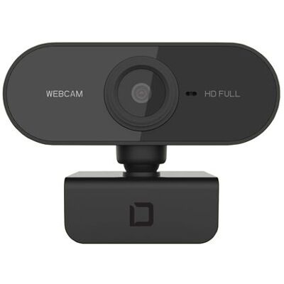 Dicota Pro Full HD USB Webcam Zwart Dicota Pro Full HD USB Webcam Zwart