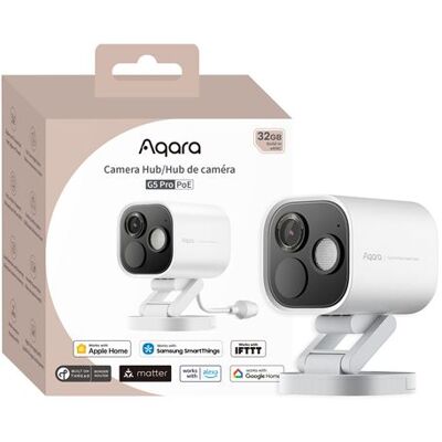 AQara Verbonden bewakingscamera Hub G5 Pro (PoE) voor binnen en buiten Wit AQara Verbonden bewakingscamera Hub G5 Pro (PoE) voor binnen en buiten Wit