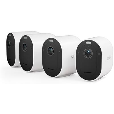 Arlo Pro 5 - Netwerkbewakingscamera - openlucht - weerbestendig - kleur (Dag en nacht) - 2688 x 1520 - audio - draadloos - Wi-Fi (pak van 4) Arlo Pro 5 - Netwerkbewakingscamera - openlucht - weerbestendig - kleur (Dag en nacht) - 2688 x 1520 - audio - draadloos - Wi-Fi (pak van 4)