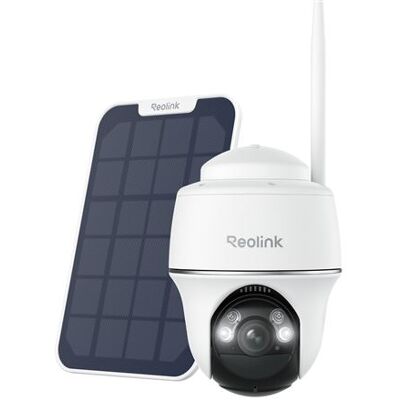 Reolink Verbonden bewakingscamera Argus Serie B430 buiten met SR3 zonnepaneel Wit Reolink Verbonden bewakingscamera Argus Serie B430 buiten met SR3 zonnepaneel Wit