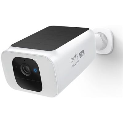 Eufy Bewakingscamera Spotlight Cam Solar 2K Buiten Wit Eufy Bewakingscamera Spotlight Cam Solar 2K Buiten Wit