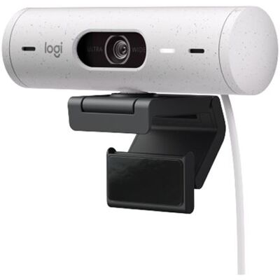 Logitech Brio 500 HD Webcam met twee ruisonderdrukkende microfoons Wit Logitech Brio 500 HD Webcam met twee ruisonderdrukkende microfoons Wit