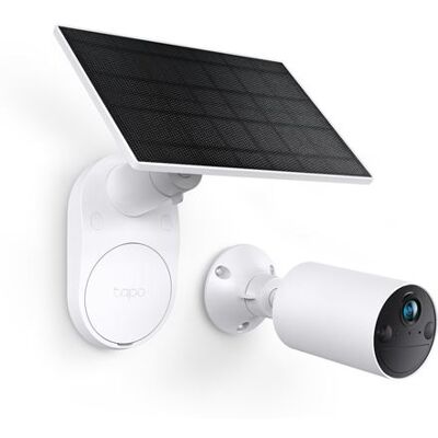 TP-Link Beveiligingscamera packTapo TC82 Kit Outdoor Solar Wit en Zwart TP-Link Beveiligingscamera packTapo TC82 Kit Outdoor Solar Wit en Zwart