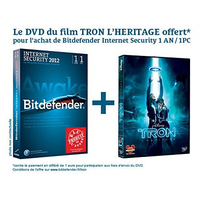 Bitdefender Internet Security 2012 + Tron 1 an de mise à jour Bitdefender Internet Security 2012 + Tron 1 an de mise à jour