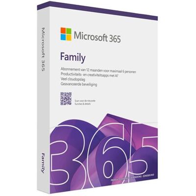 MICROSOFT 365 FAMILY - NL BOX MICROSOFT 365 FAMILY - NL BOX