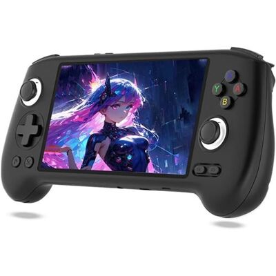 Anbernic Draagbare retrogamingconsole RG556 5.48" AMOLED-scherm 128 GB Zwart Anbernic Draagbare retrogamingconsole RG556 5.48" AMOLED-scherm 128 GB Zwart