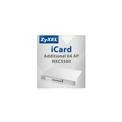 Zyxel communications Zyxel E-iCard - Upgradelicentie - 64 toegangspoorten - voor Zyxel NXC5500 Zyxel communications Zyxel E-iCard - Upgradelicentie - 64 toegangspoorten - voor Zyxel NXC5500