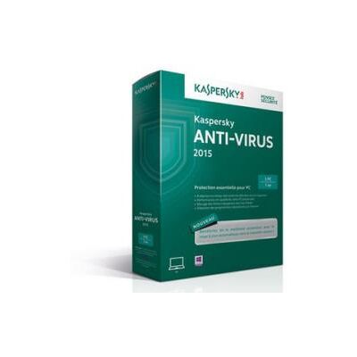 Kaspersky Lab KASPERSKY ANTIVIRUS 2015 1AN 3PC Kaspersky Lab KASPERSKY ANTIVIRUS 2015 1AN 3PC