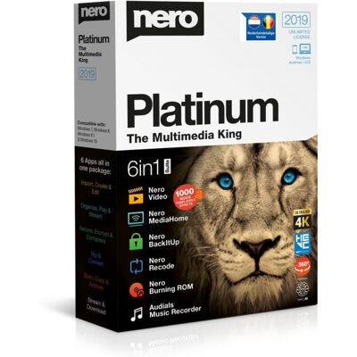 Nero Platinum 2019 NL Software Nero Platinum 2019 NL Software