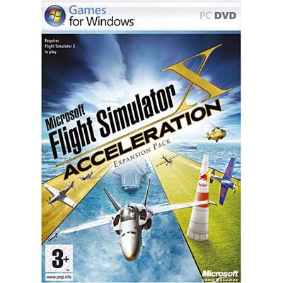 Microsoft Flight Simulator X + Flight Simulator Acceleration Microsoft Flight Simulator X + Flight Simulator Acceleration