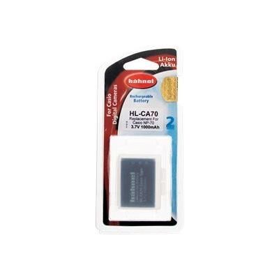 Hähnel HL-CA70 - Batterij voor camera - Li-Ion - 1000 mAh - voor Casio EXILIM ZOOM EX-Z150, EX-Z155, EX-Z250 Hähnel HL-CA70 - Batterij voor camera - Li-Ion - 1000 mAh - voor Casio EXILIM ZOOM EX-Z150, EX-Z155, EX-Z250