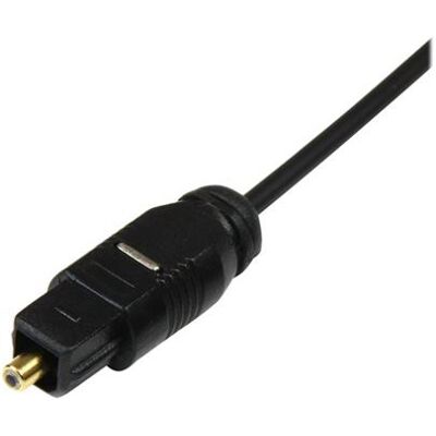 StarTech.com 4,5 m dunne Toslink digitale optische SPDIF-audiokabel - Digitale audiokabel (optisch) - SPDIF - TOSLINK male naar TOSLINK male - 4.6 m - glasvezel - zwart - voor P/N: FPCEILPTBLP, FPWARTB1M, FPWFXBAT, FPWTLTBAT, HD202A, STNDMTV100, STNDMTV70 StarTech.com 4,5 m dunne Toslink digitale optische SPDIF-audiokabel - Digitale audiokabel (optisch) - SPDIF - TOSLINK male naar TOSLINK male - 4.6 m - glasvezel - zwart - voor P/N: FPCEILPTBLP, FPWARTB1M, FPWFXBAT, FPWTLTBAT, HD202A, STNDMTV100, STNDMTV70