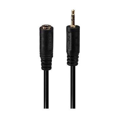 Lindy Premium - Audio-adapter - mini-phone stereo 3.5 mm female naar stereo microstekker male - 20 cm - beschermd - zwart Lindy Premium - Audio-adapter - mini-phone stereo 3.5 mm female naar stereo microstekker male - 20 cm - beschermd - zwart
