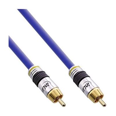 Intos Electronic Ag InLine Premium - Video / digitale audio-kabel (coaxiaal) - RCA male naar RCA male - 25 m - beschermd - blauw Intos Electronic Ag InLine Premium - Video / digitale audio-kabel (coaxiaal) - RCA male naar RCA male - 25 m - beschermd - blauw