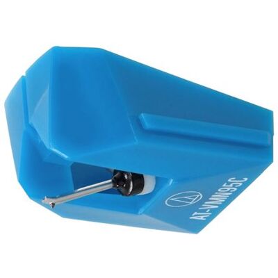 Audio-Technica Audio Technica Conische Diamant AT-VMN95 Blauw Audio-Technica Audio Technica Conische Diamant AT-VMN95 Blauw
