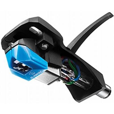 Audio-Technica Conische Stereo Cartridge AT-VM95C/H met AT-HS6 Cartridgehouder Blauw Audio-Technica Conische Stereo Cartridge AT-VM95C/H met AT-HS6 Cartridgehouder Blauw