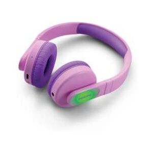 Philips Kids TAK4206PK - Koptelefoon - op oor - Bluetooth - draadloos, met bekabeling - 3,5 mm-stekker - roze Philips Kids TAK4206PK - Koptelefoon - op oor - Bluetooth - draadloos, met bekabeling - 3,5 mm-stekker - roze