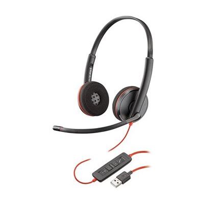 Plantronics Poly Blackwire C3220 USB - 3200 Series - headset - op oor - met bekabeling - USB - ruisisolatie - zwart Plantronics Poly Blackwire C3220 USB - 3200 Series - headset - op oor - met bekabeling - USB - ruisisolatie - zwart