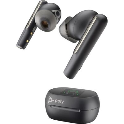 HP Poly Voyager Free 60+ UC M - Werkelijk draadloze koptelefoon met micro - inwendig - Bluetooth - actieve geluidsdemping - koolstofzwart HP Poly Voyager Free 60+ UC M - Werkelijk draadloze koptelefoon met micro - inwendig - Bluetooth - actieve geluidsdemping - koolstofzwart