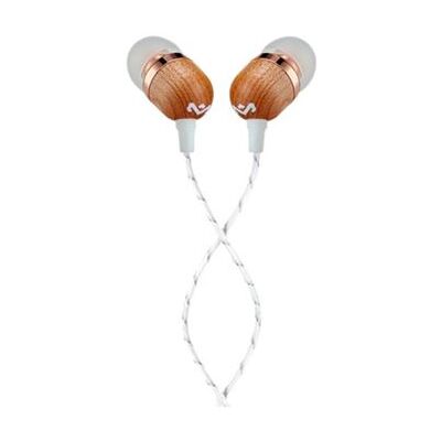 House of Marley Smile Jamaica - In-ear hoofdtelefoons met micro - inwendig - met bekabeling - 3,5 mm-stekker - koper House of Marley Smile Jamaica - In-ear hoofdtelefoons met micro - inwendig - met bekabeling - 3,5 mm-stekker - koper