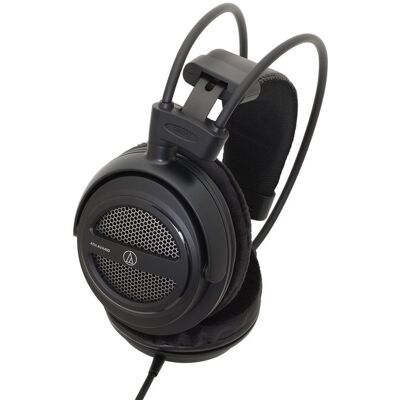 Audio-Technica ATH AVA400 - Koptelefoon - over oor - met bekabeling - 3,5 mm-stekker Audio-Technica ATH AVA400 - Koptelefoon - over oor - met bekabeling - 3,5 mm-stekker