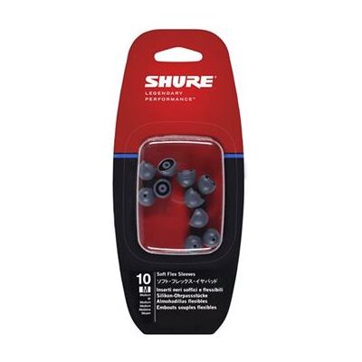 Shure EASFX1-10 - Oorhoezen voor koptelefoon - zwart - voor Shure SCL3, SCL4, SCL5 Shure EASFX1-10 - Oorhoezen voor koptelefoon - zwart - voor Shure SCL3, SCL4, SCL5