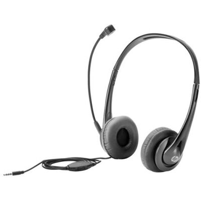 HP - Headset - op oor - met bekabeling - black jack HP - Headset - op oor - met bekabeling - black jack